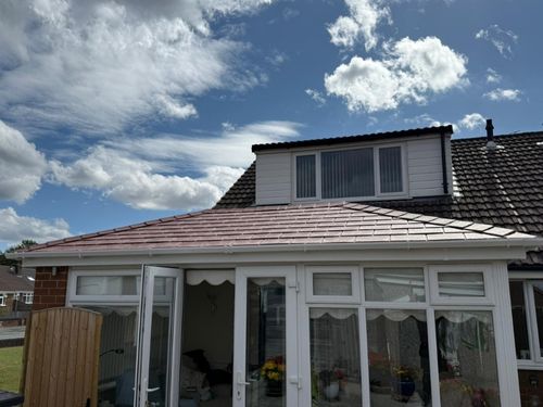 Red Tiled Outside